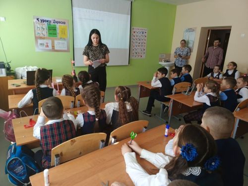 «Факел»лылар Нөнәгәр мәктәбендә кунакта
