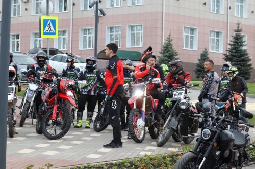 Балтачта Бөек Җиңүнең 80 еллыгы уңаеннан, мото-велойөреш узды