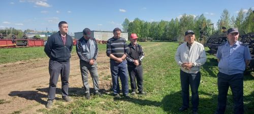 «Бөрбаш» җәмгыятендә терлек азыгы хәзерләүгә бик җаваплы карыйлар