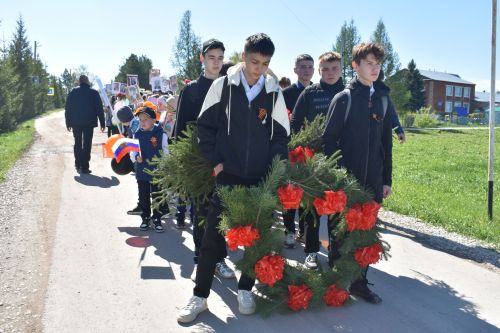 День Победы в селе Героя Советского Союза (+фото)