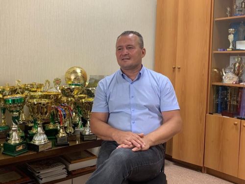 Спорт һәм яшьләр эшләре бүлеге җитәкчесе Рөстәм Заһидуллин котлавы