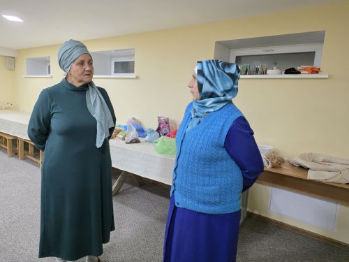 Кичә «Балтач нуры» мәхәлләсендә солдатларга чәй тутырдылар