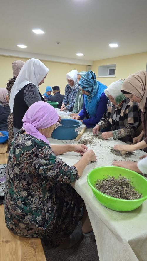 Кичә «Балтач нуры» мәхәлләсендә солдатларга чәй тутырдылар