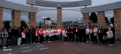Балтачта бүген теракт корбаннары истәлегенә 186 шәм кабынды