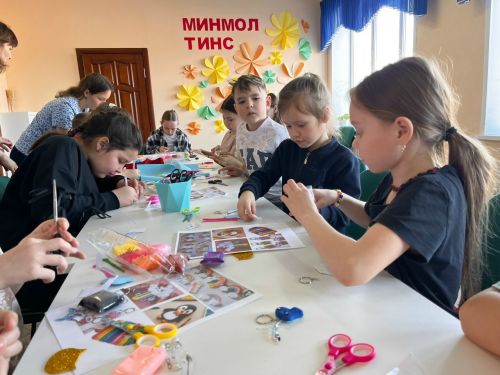 «Факел»да әтиләре махсус хәрби операция зонасында булган балалар өчен чара уздырдылар