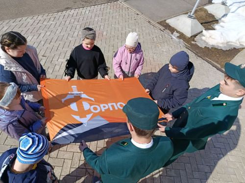 Волонтеры МБОУ «Мало Лызинская СОШ” приняли участие в акции «Эковесна-2026»
