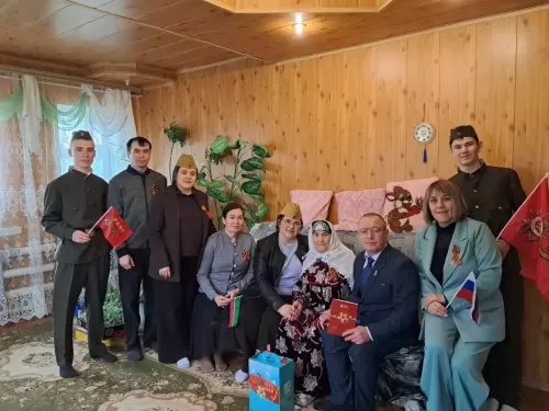 Балтачта Бөек Җиңү көнен каршылап, ветераннарга бүләкләр өләштеләр