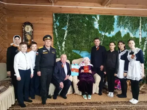 Балтачта Бөек Җиңү көнен каршылап, ветераннарга бүләкләр өләштеләр