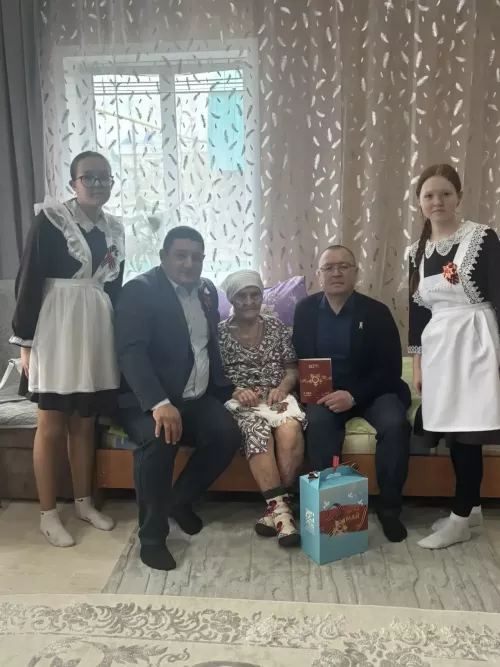 Балтачта Бөек Җиңү көнен каршылап, ветераннарга бүләкләр өләштеләр