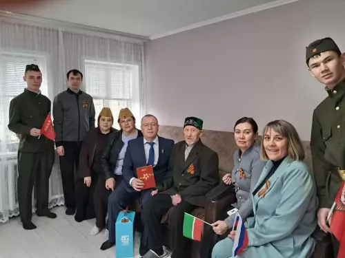 Балтачта Бөек Җиңү көнен каршылап, ветераннарга бүләкләр өләштеләр