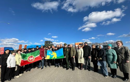 Балтач махсус хәрби операция зонасына кабат гуманитар ярдәм озатты