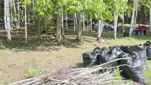 Бүген «Сабантуй» ял паркында өмә уза