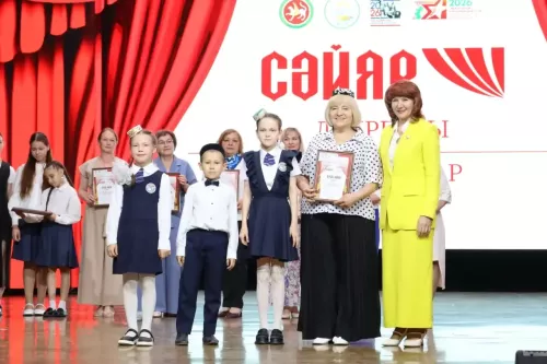 Балтач җиңүчеләре бүләкләү тантанасында катнашты