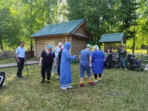 «Сабантуй» ял паркында  спорт-күңел ачу уеннары узды