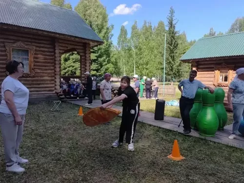«Сабантуй» ял паркында  спорт-күңел ачу уеннары узды