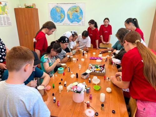 Мастер-класс по флористике из мыла ручной работы «Красота в моих руках»