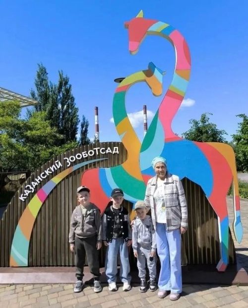 Махсус хәрби операциядә катнашучыларның гаилә әгъзалары Казанга сәяхәт кылган