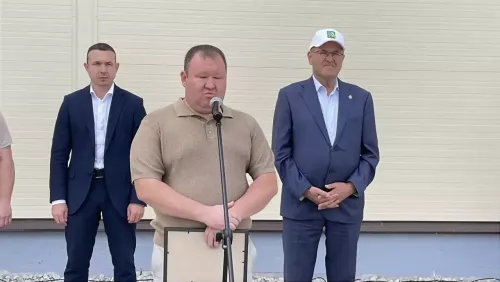 Куныр авылында 45 млн сумга төшкән заманча сугым цехы ачылды