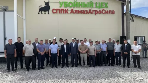Куныр авылында 45 млн сумга төшкән заманча сугым цехы ачылды