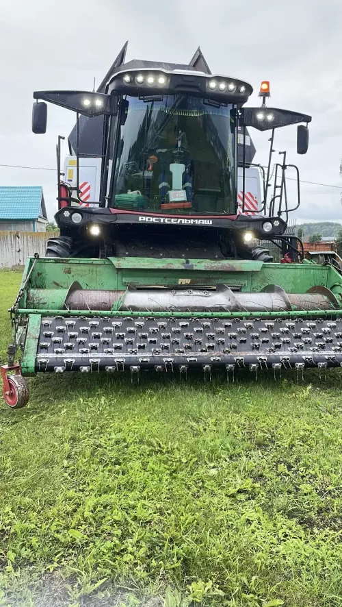 Балтачта комбайннар парады башланды