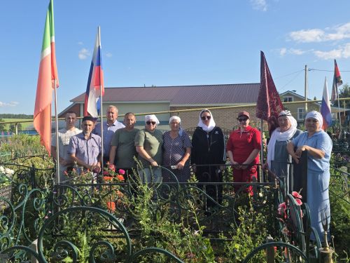 1234нче полкның әләме Балтачта җилферди