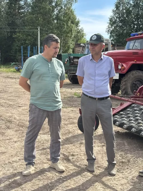 Балтачта комбайннар парады дәвам итә