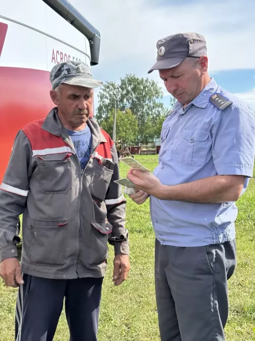 Балтачта комбайннар парады дәвам итә