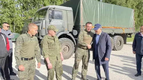 Балтачтан чираттагы гуманитар ярдәм озатылды