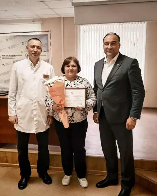 Балтач хастаханәсе хезмәткәрләре «Татарстан Республикасының электрон Мактау тактасына» кертелде