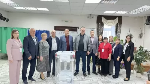 Сайлауларның барышы белән министр да танышты