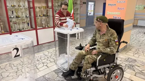 Махсус хәрби операция ветераны Рөстәм Әсхәтдинов лаеклы кандидат өчен үз тавышын бирде
