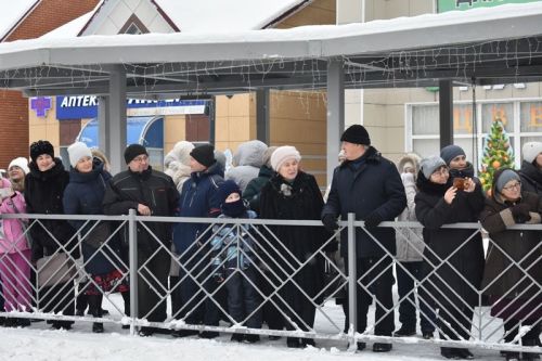 Балтачта Яңа ел парады узды.