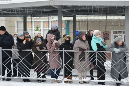 Балтачта Яңа ел парады узды.