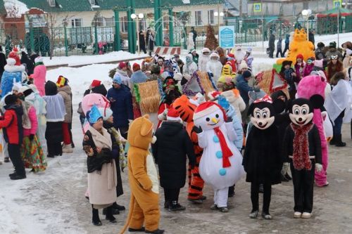 Балтачта үзәк чыршыны ачу тантанасы булды