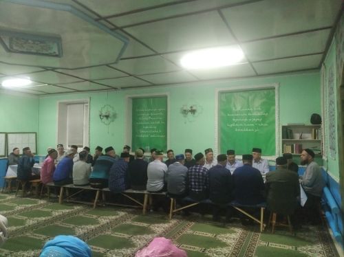 Кариле авылы мәчетендә узган Ифтар мәҗлесе
