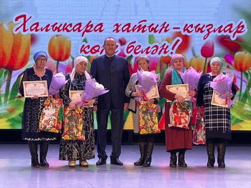 Балтач мәдәният үзәгендә 8 март – Халыкара хатын-кызлар көне уңаеннан бәйрәм чарасы узды