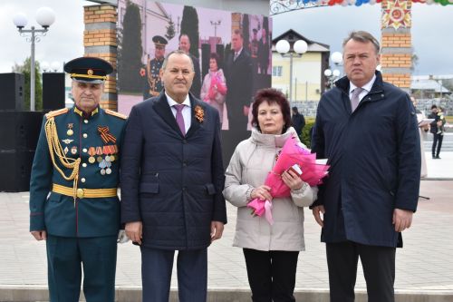 Балтачта узган Җиңү парадыннан фоторепортаж