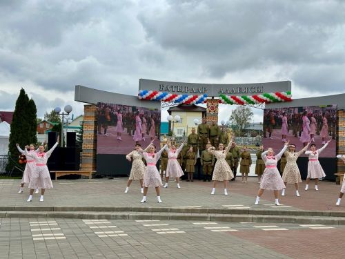 Балтачта узган Җиңү парадыннан фоторепортаж