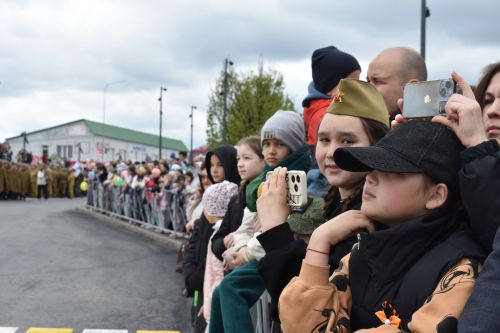 Балтачта узган Җиңү парадыннан фоторепортаж