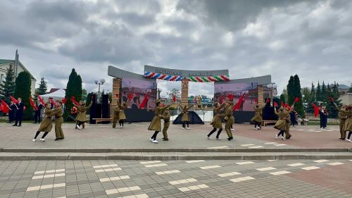 Балтачта узган Җиңү парадыннан фоторепортаж