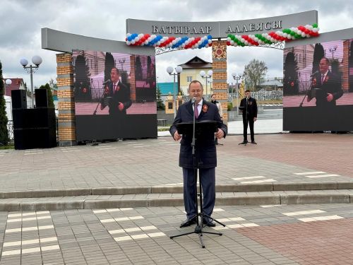 Балтачта узган Җиңү парадыннан фоторепортаж