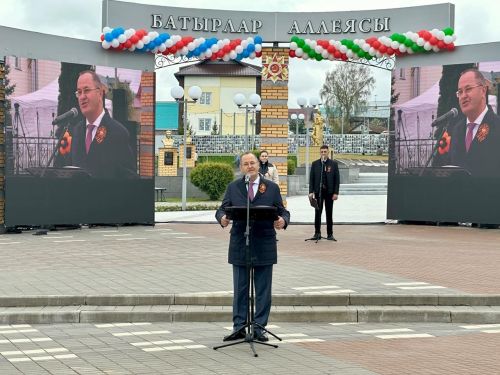Балтачта узган Җиңү парадыннан фоторепортаж