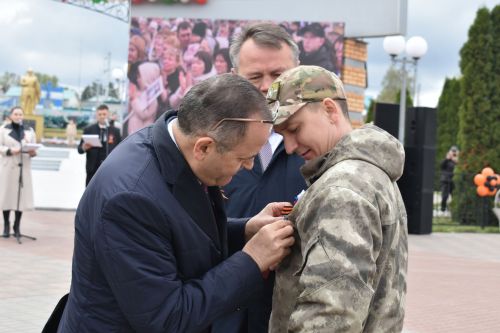 Балтачта узган Җиңү парадыннан фоторепортаж