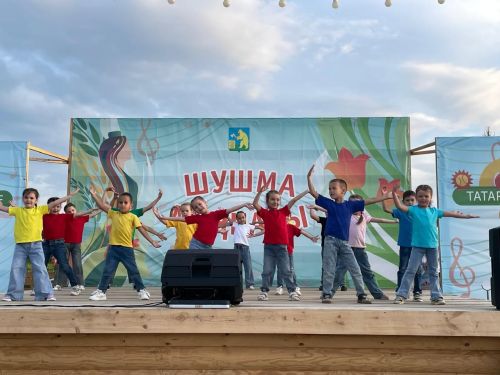 "Шушма моңнары": бистәнең 3 һәм 4 номерлы балалар бакчалары концерты