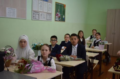 Балтач урта мәктәбендә узган белем бәйрәме