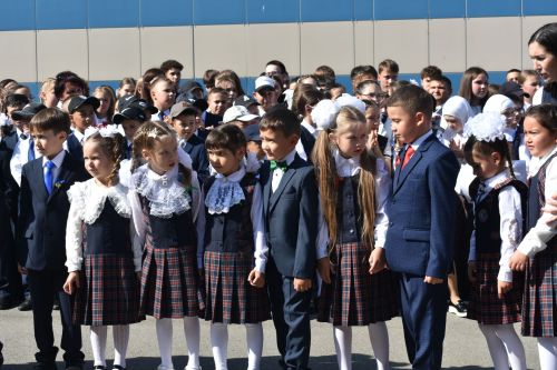 Балтач урта мәктәбендә узган белем бәйрәме
