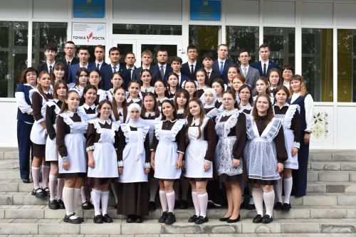 Балтач урта мәктәбендә узган белем бәйрәме