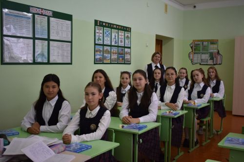Балтач урта мәктәбендә узган белем бәйрәме