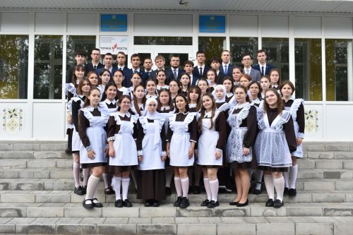 Балтач урта мәктәбендә узган белем бәйрәме