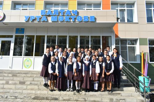 Балтач урта мәктәбендә узган белем бәйрәме